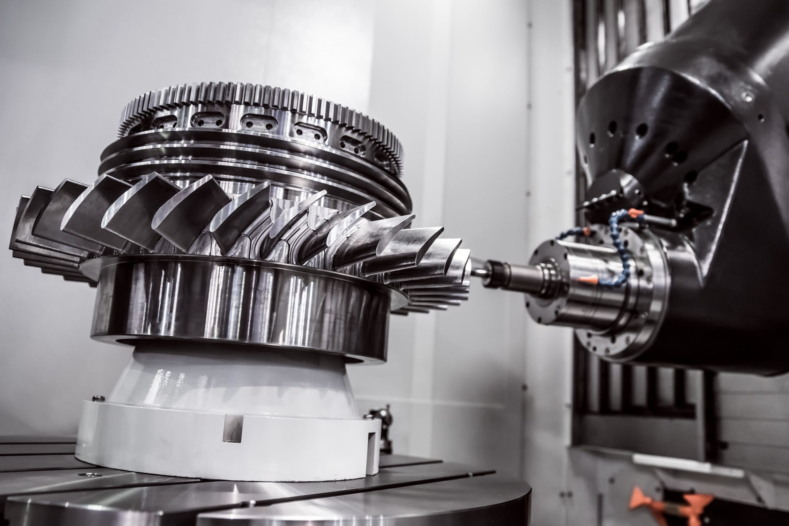 Metalworking CNC milling machine.